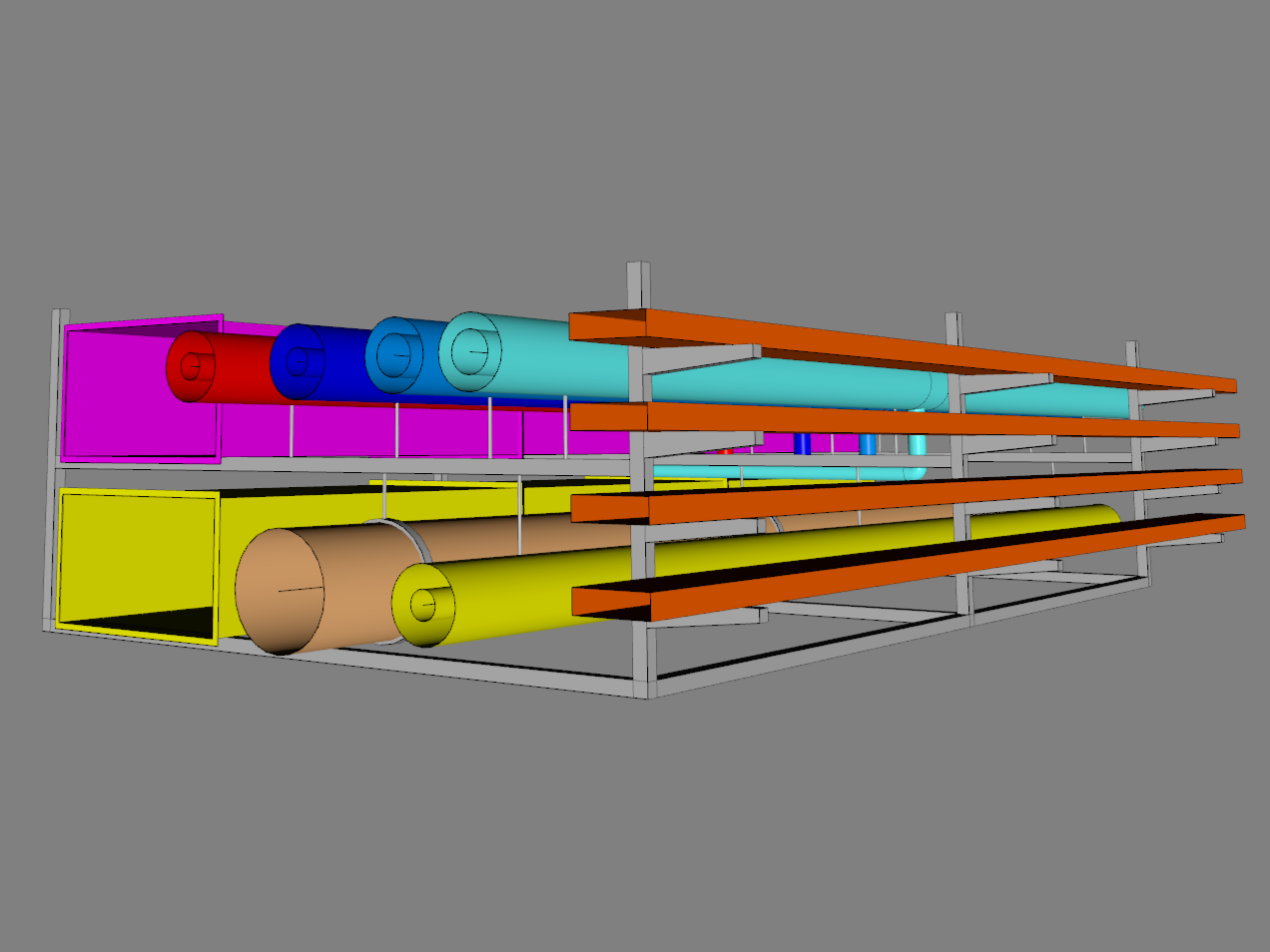 3D Ansicht Vorfertigung